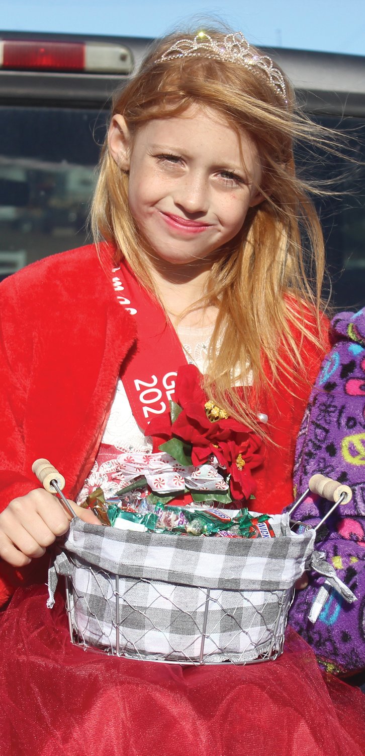 The Little Miss Merry Christmas second grade winner at Grovespring Elementary School was Kyley Burns.